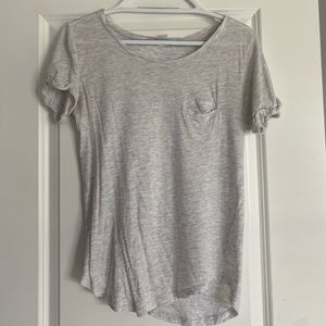 H&M Basics Short Sleeve, Size: XSmall, Color: Off-white